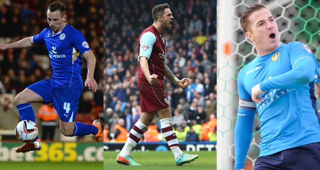 Danny Drinkwater, Danny Ings and Ross McCormack: In the frame for award