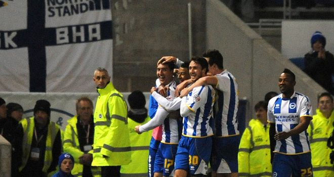 Stephen Ward celebrates settling the outcome at the Amex