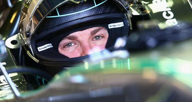 Nico Rosberg: P3 pacesetter