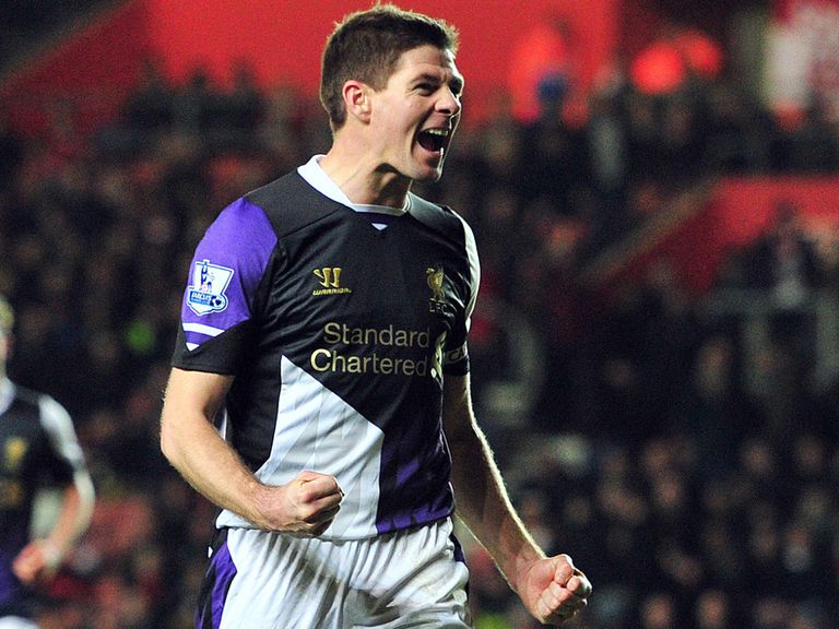 Liverpool captain Steven Gerrard