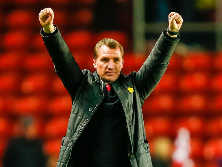 Brendan Rodgers: Hailed by skipper Steven Gerrard