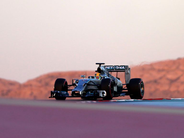 Lewis Hamilton: Quickest on the final day of pre-season testing