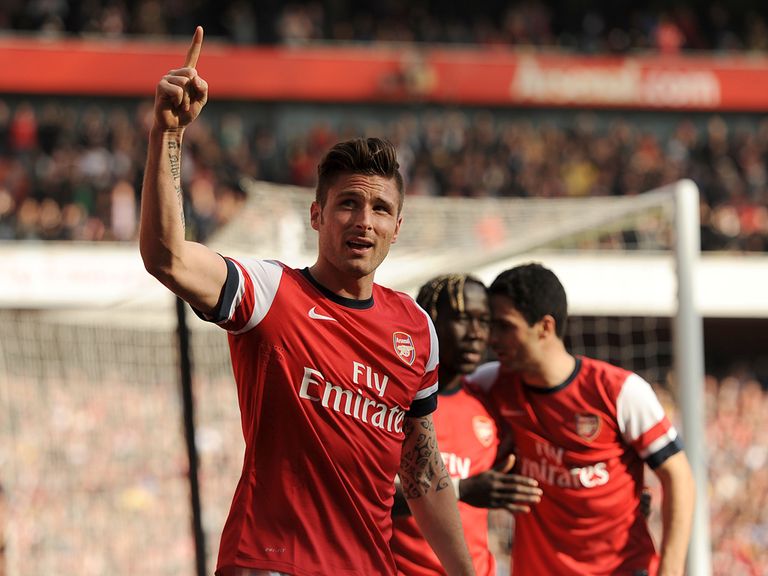 Olivier Giroud: Impressed off the bench in the FA Cup