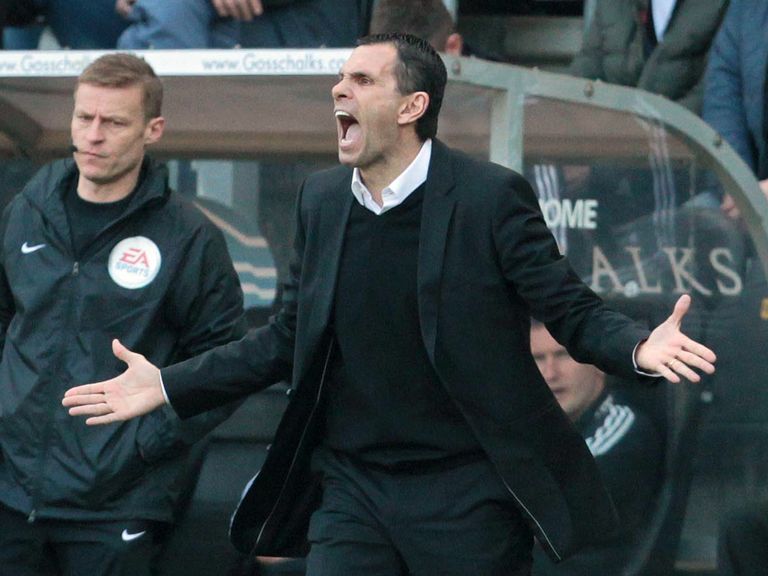 Gus Poyet: Knows the relegation battle will be close