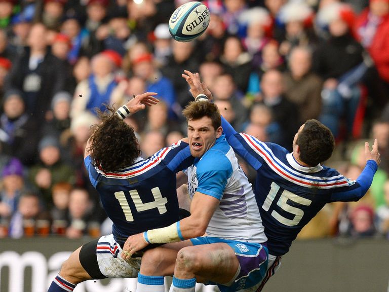 Sean Lamont: Injured his knee against the French