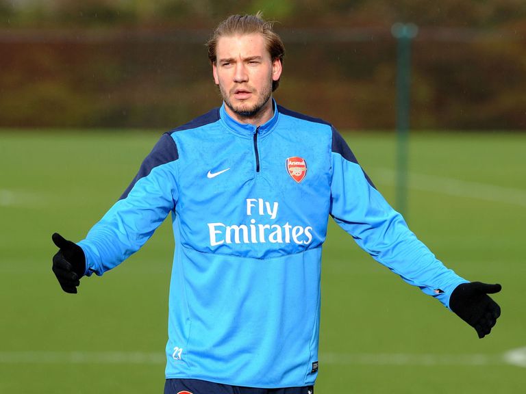 Nicklas Bendtner: Released by Arsenal