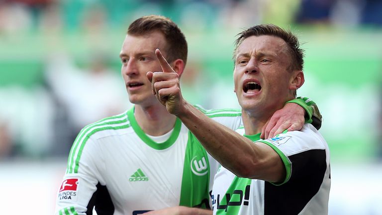 Ivica Olic helped set Wolfsburg on their way to victory