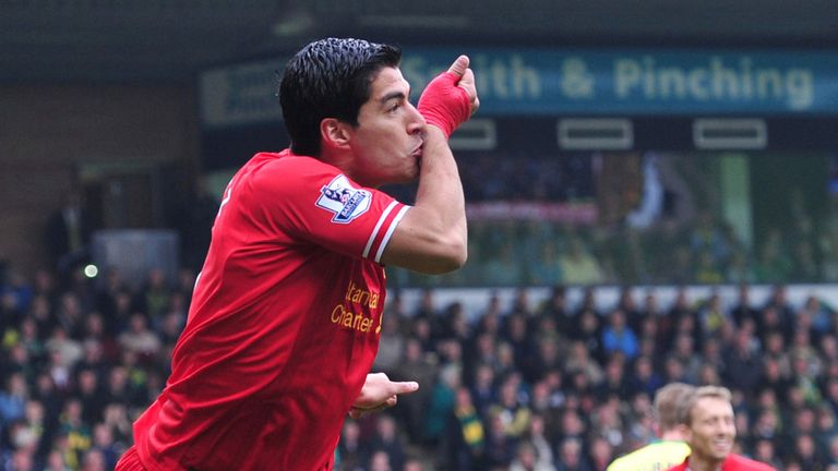 Suarez and Liverpool narrowly missed out on the title in 2014