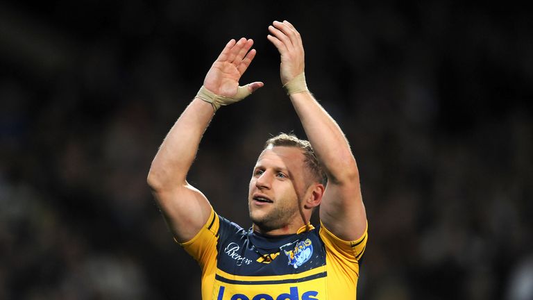 Rob Burrow: Included in Leeds' 19-man squad to face Hull KR on Friday