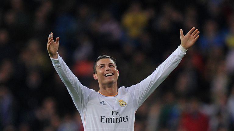 Cristiano Ronaldo: Scored twice for Real
