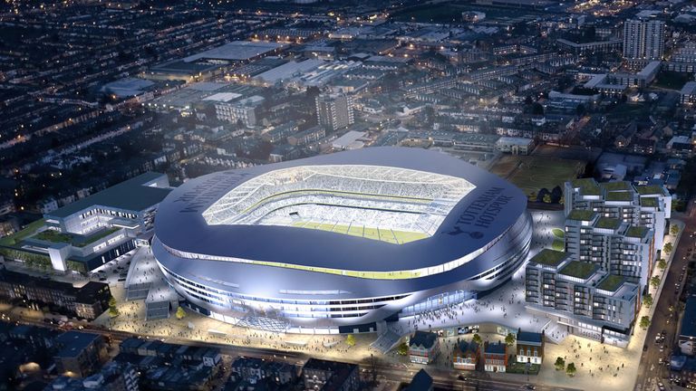 Tottenham aim to move into new stadium by summer 2017