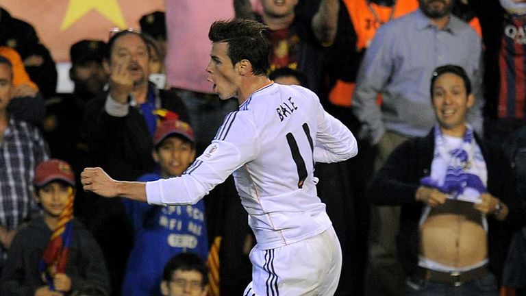 Gareth Bale: Real Madrid star celebrates Copa del Rey winner