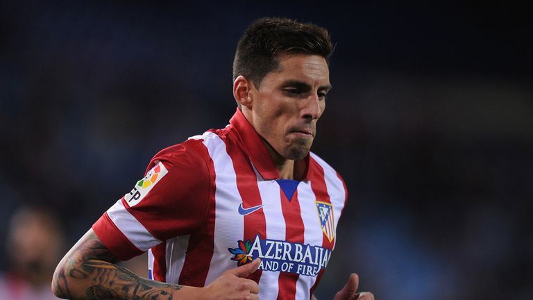 Jose Sosa: Atletico Madrid midfielder has called for concentration