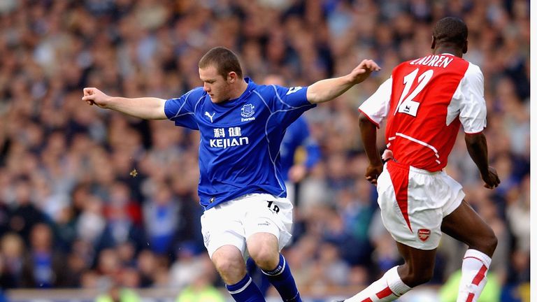 Wayne Rooney is product of Everton's academy and made his debut at 16