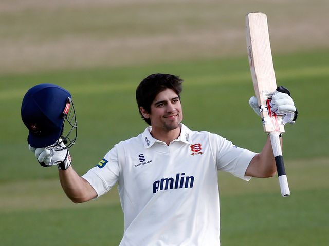 Alastair Cook: Scored a century for Essex