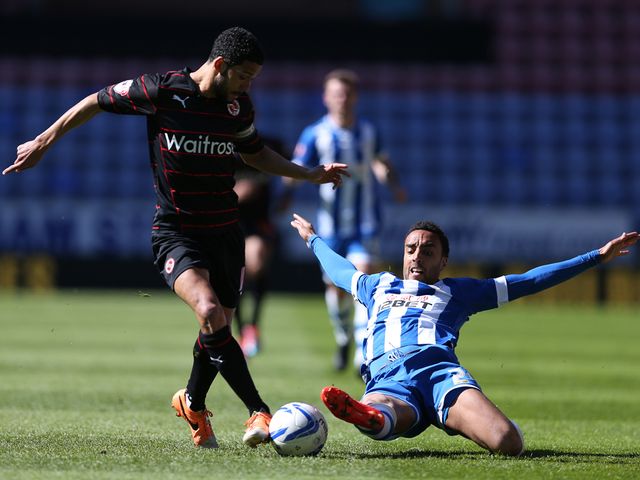 Wigan's James-Perch tackles Jobi McAnuff