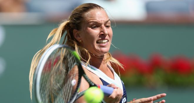 Dominika Cibulkova: Made light work of Hsieh Su-wei on Thursday