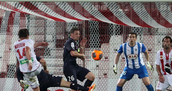 Mehdi Mostefa scores for Ajaccio