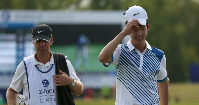 Seung-Yul Noh: Held his nerve to clinch victory, signing for a final round of 71