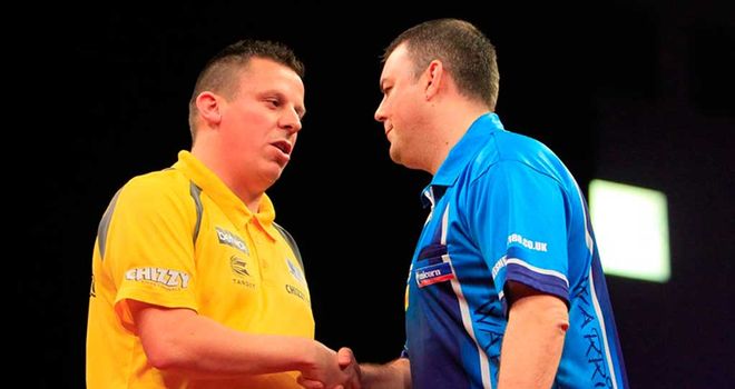 Dave Chisnall: The St Helens thrower sent his good friend Wes Newton out of the competition