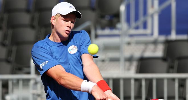 Kyle Edmund was called up by Great Britain Davis Cup captain Leon Smith in February