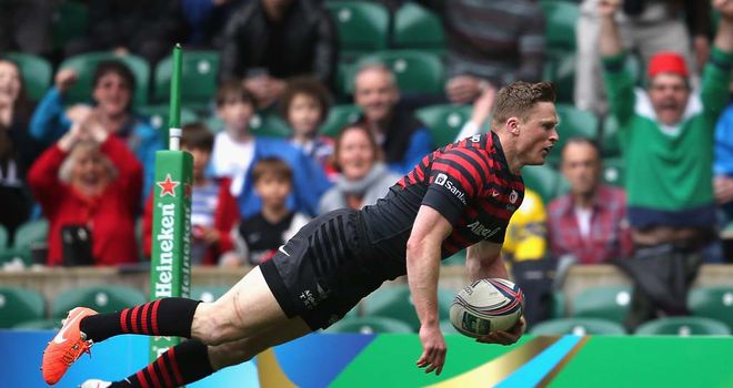 Chris Ashton: Backed by Quins' Danny Care