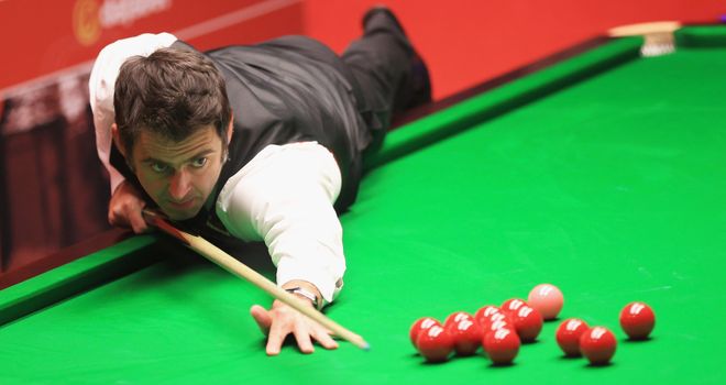 Ronnie O'Sullivan: 10-4 victory against Robin Hull on day one at the Crucible