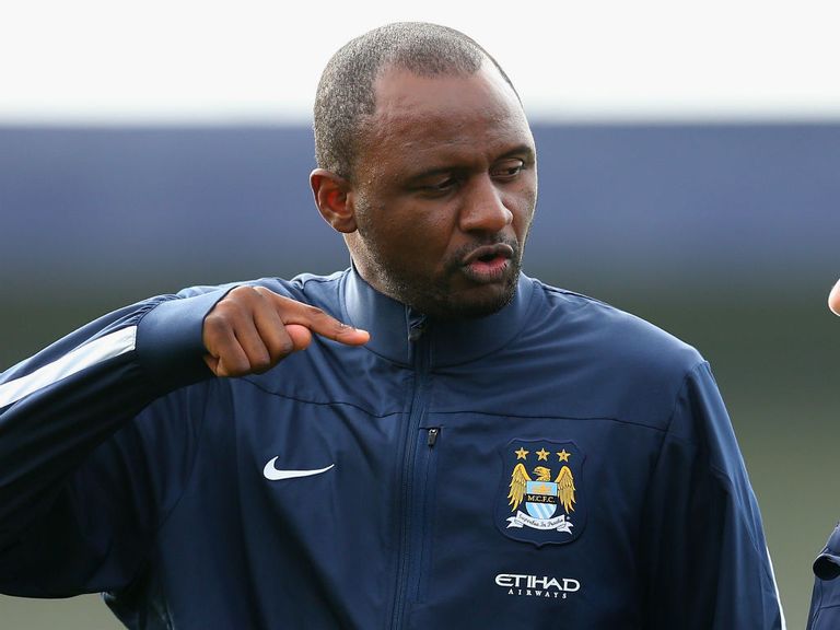 Vieira: Took his players off the pitch during the match in Croatia
