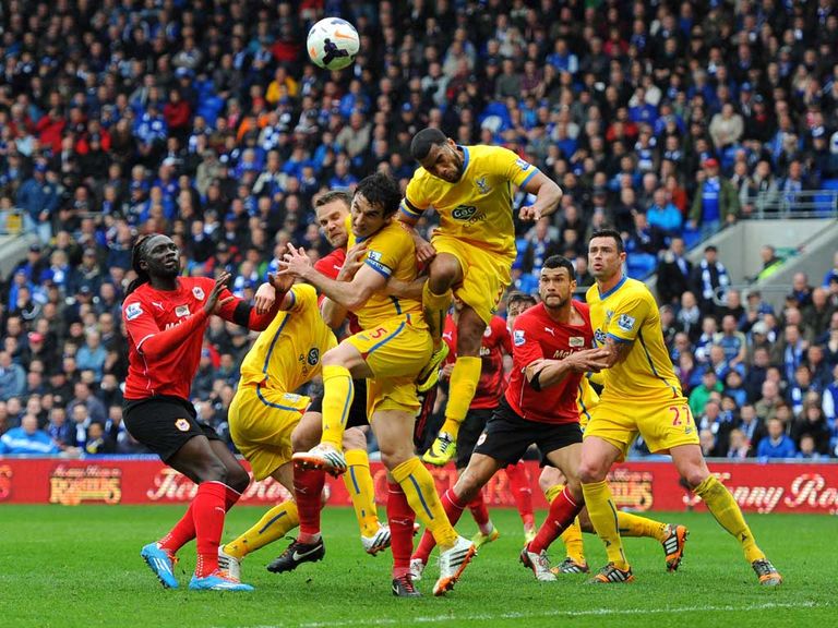 Crystal Palace won 3-0 away at Cardiff last season