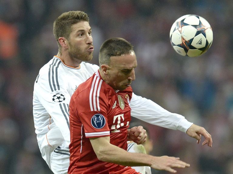 Real Madrid went on to win the Champions League