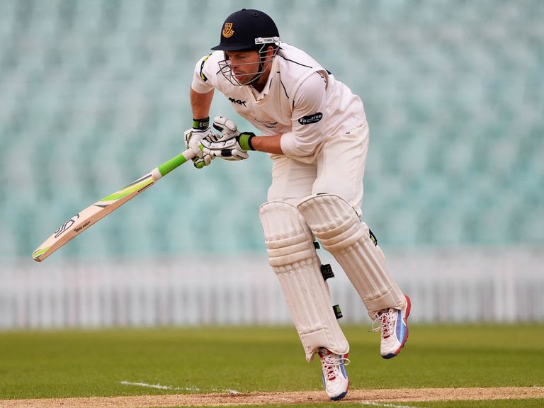 Ed Joyce: Hit his second century at Edgbaston