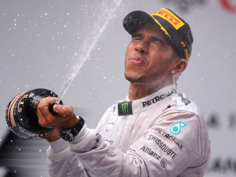 Lewis Hamilton: Winner in Shanghai