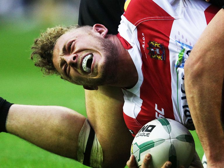 Josh Charnley: Ruled out for up to two months with a knee injury