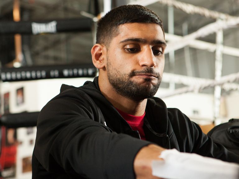 Amir Khan: Questioned by police