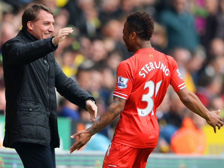 Raheem Sterling: Backed by Brendan Rodgers