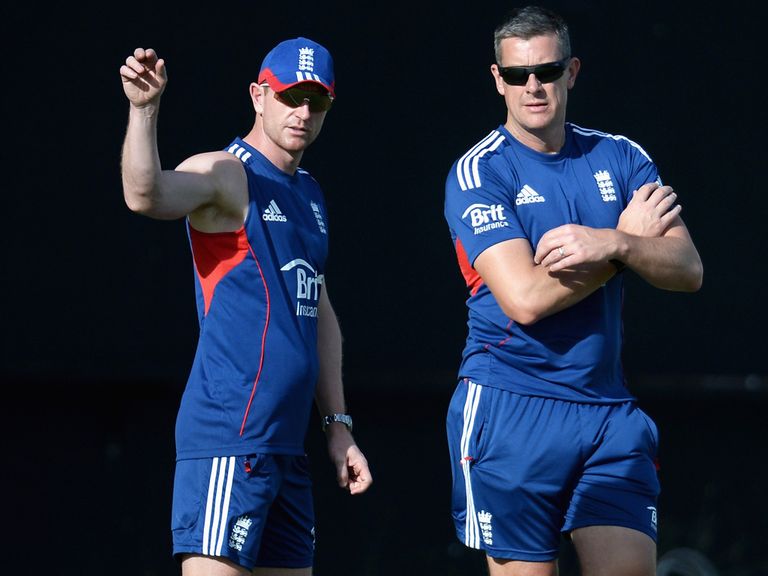 Paul Collingwood and Ashley Giles: England coaching duo in Bangladesh