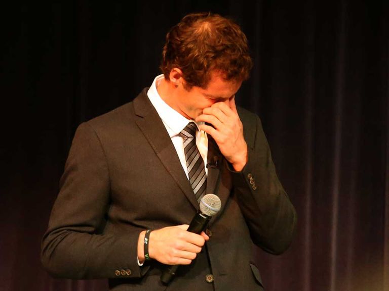 Andy Murray: Emotional day on his return to Scotland