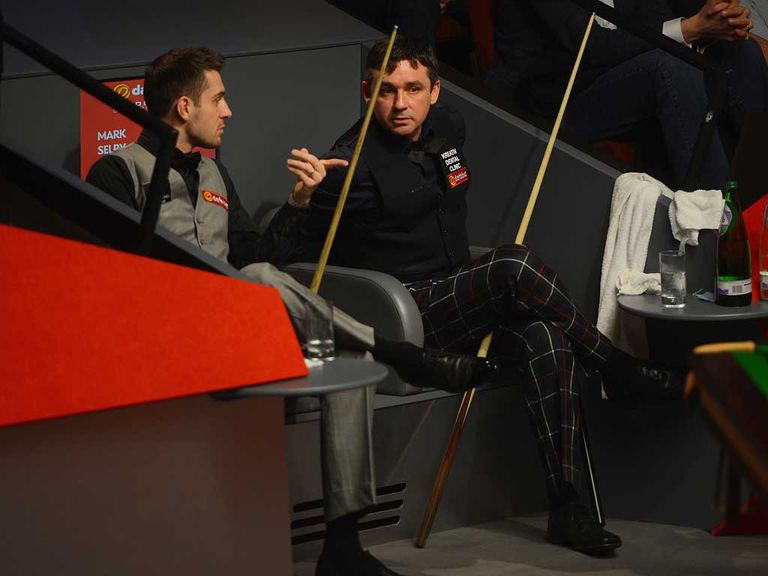 Mark Selby: Holds a narrow lead over Alan McManus