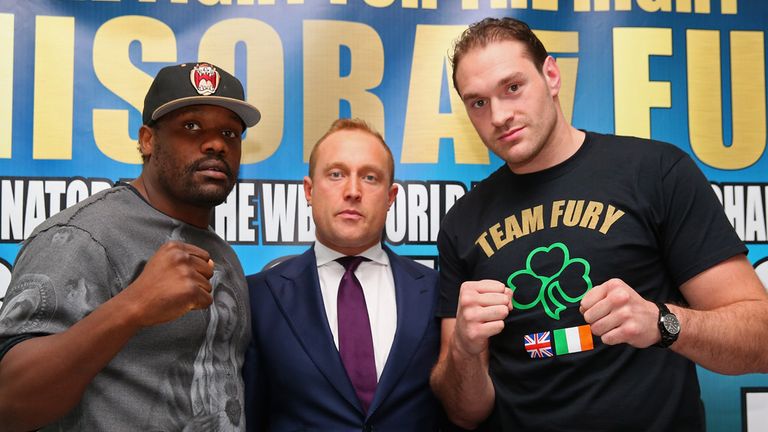 Dereck Chisora and Tyson Fury ready to lock horns