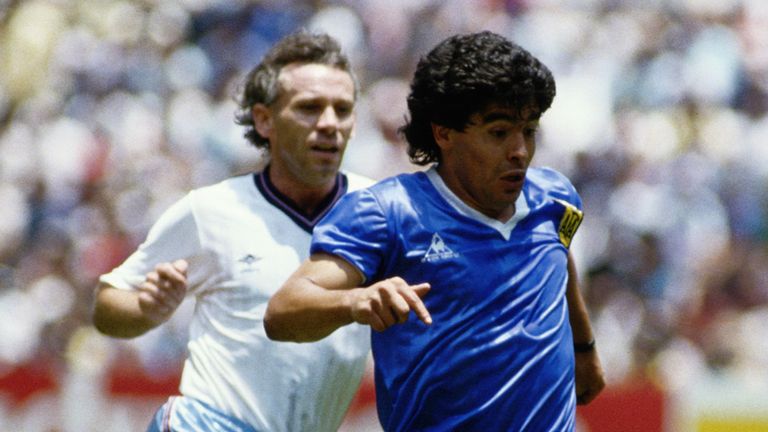 Reid (left) also won 13 caps for England, including at the 1986 World Cup