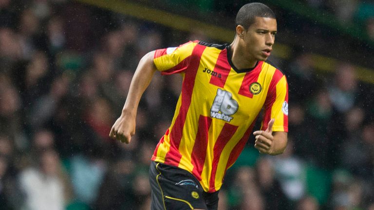 Lyle Taylor: Netted Partick's opening goal in Edinburgh on Wednesday