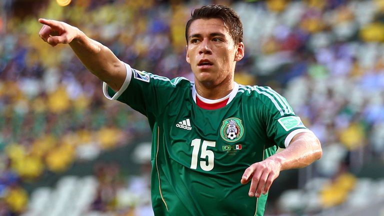 Hector Moreno: Mexico defender has suffered a broken tibia