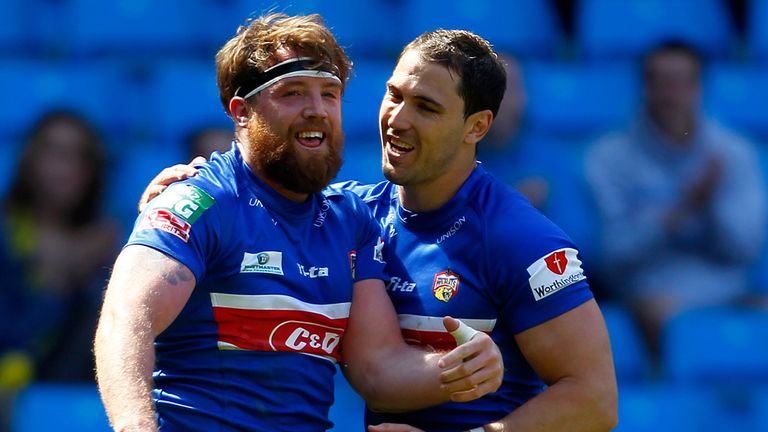 Danny Kirmond: Put Wakefield ahead with new coach James Webster relieved with the win