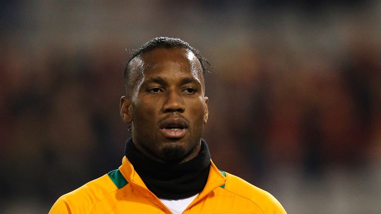 world cup: didier drogba "disappointed" not to start for ivory