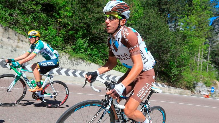 Domenico Pozzovivo is a climbing expert