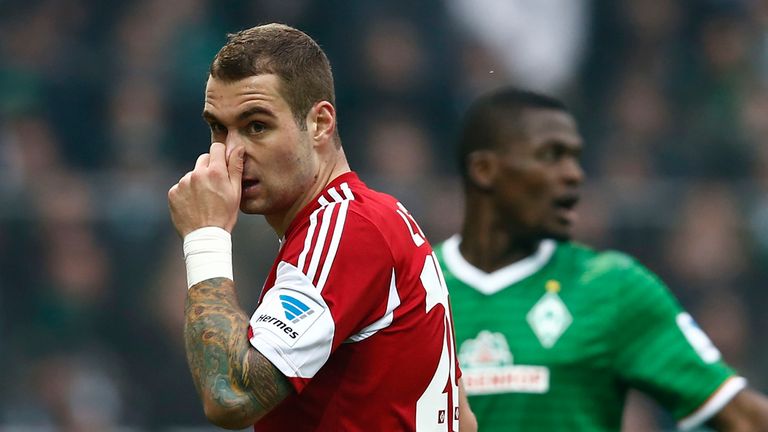 Pierre-Michel Lasogga: Hertha Berlin striker has impressed on loan Hamburg