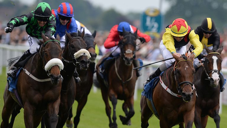 Clever Cookie (left): Heading back to York for the Ebor