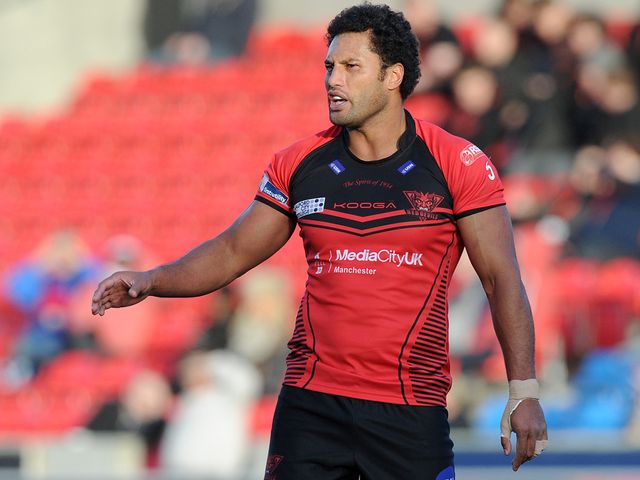 Francis Meli: Two tries for Salford