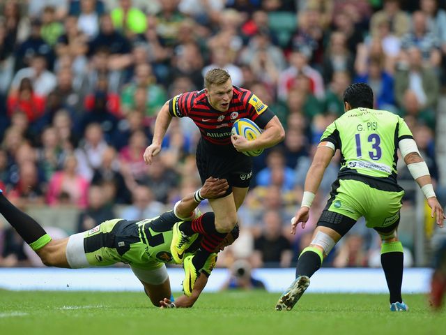 Chris Ashton finds his progress halted