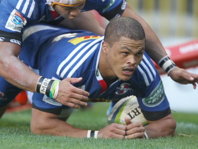 Juan de Jongh gets a try